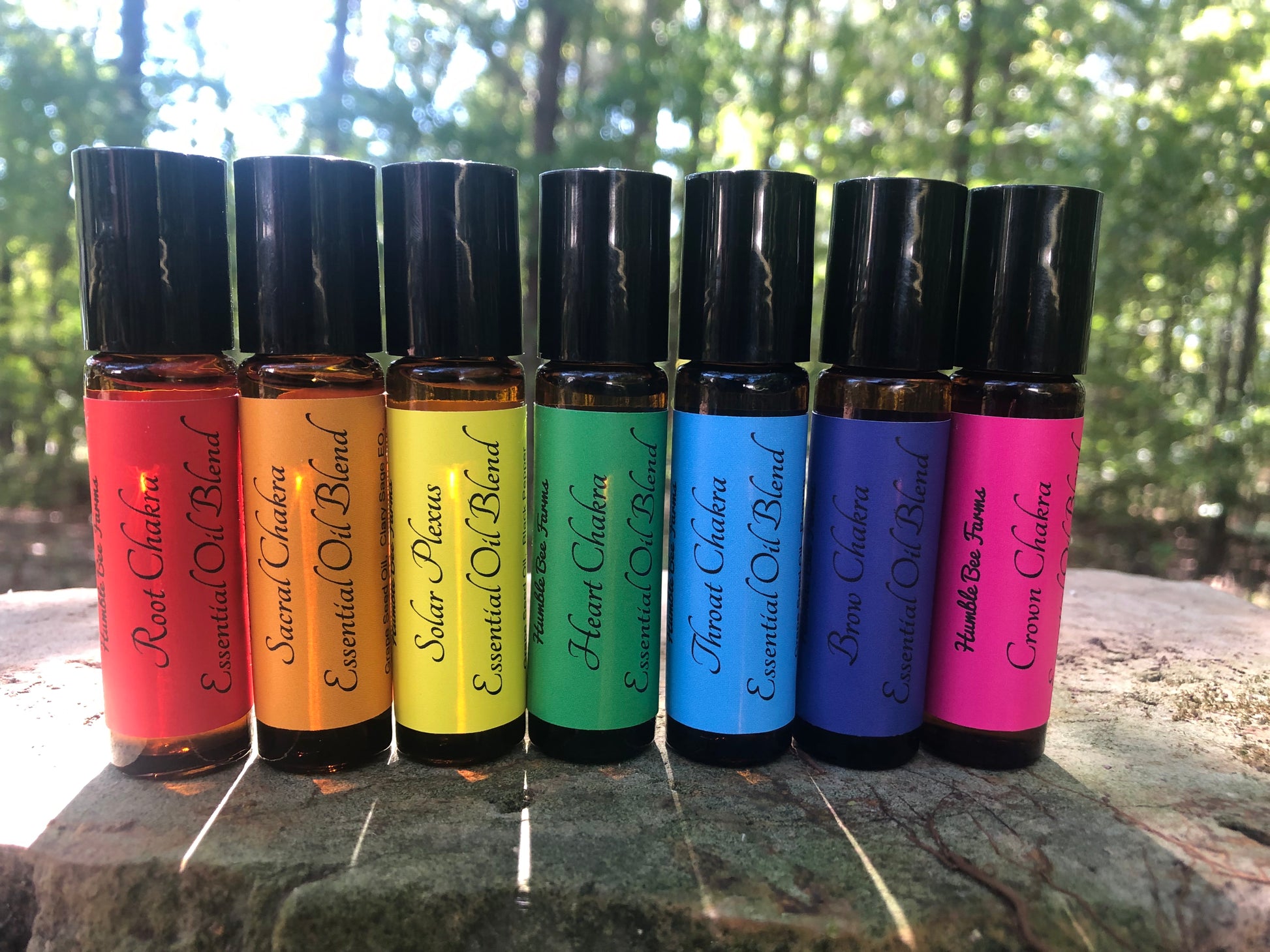 Use the power of Essential Oils to balance and heal your chakra system!  