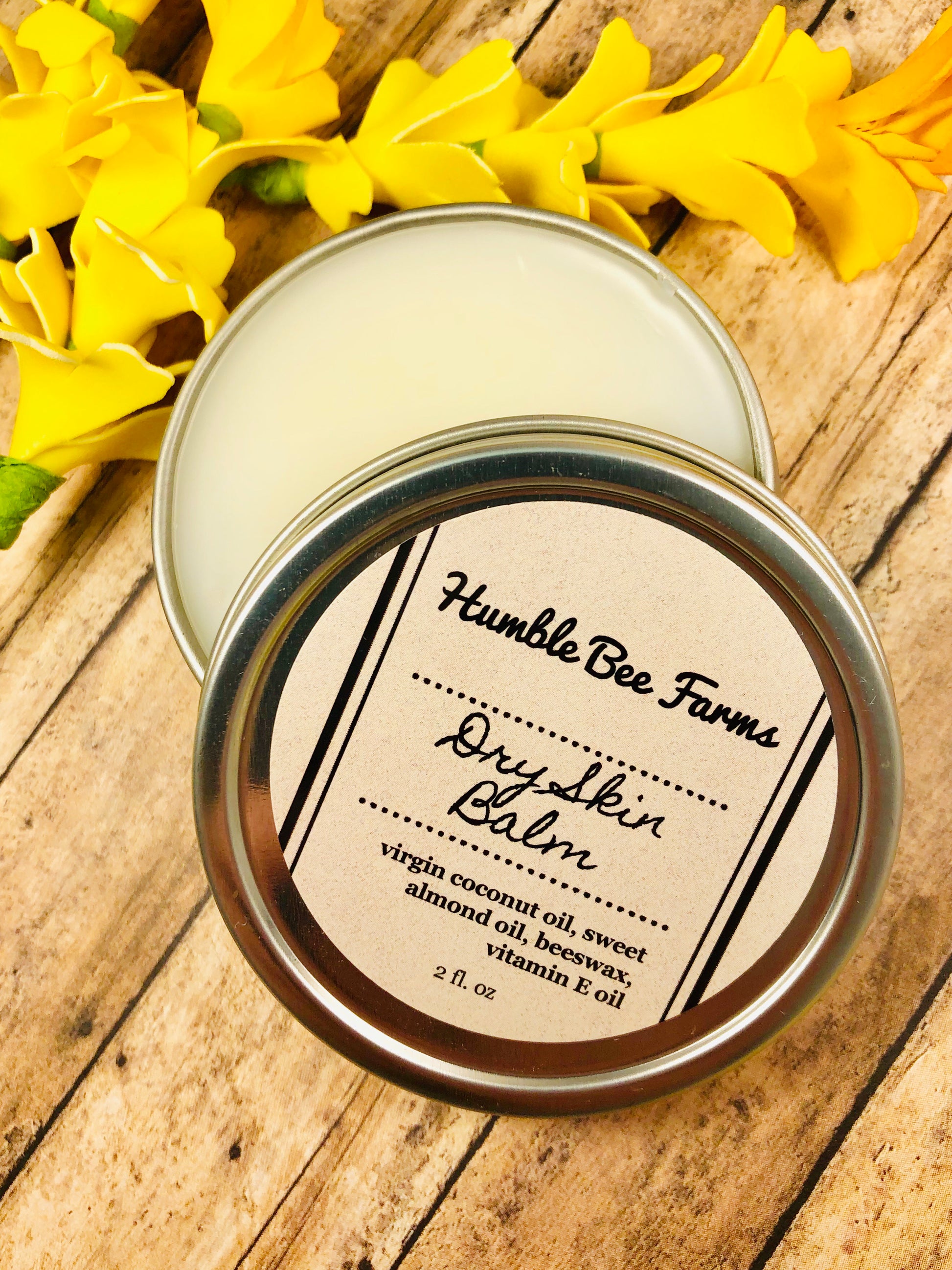 Moisturize and heal dry cracked skin.